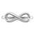 Sterling Silver Rhodium-plated Infinity Ring - QR-B770ED2A-9519