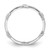 Sterling Silver Rhodium-plated Knot Eternity Ring - QR-D716F46E-2596