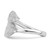 Sterling Silver Rhodium-plated Leaf Ring - QR-3F8FDAC2-2355