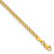 14K 7 inch 2.85mm Semi-Solid Curb with Lobster Clasp Bracelet