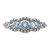 Sterling Silver Rhodium-plated Light Swiss Blue Topaz Ring - QR-8851EE4C-3805