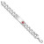 Sterling Silver Rhodium-plated Medical ID Curb Link Bracelet - XS-68FBFADD-9082