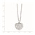 Sterling Silver Rhodium-plated MOM Necklace