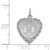 Sterling Silver Rhodium-plated My Confirmation Disc Charm - QC-0B01290C-7623