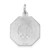 Sterling Silver Rhodium-plated My Confirmation Disc Charm - QC-BF2DD5F4-4074