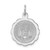 Sterling Silver Rhodium-plated My Confirmation Disc Charm - QC-DAF8DF5B-4008