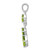 Sterling Silver Rhodium-plated Peridot Pendant - QP-AE94FC18-7318