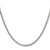 Sterling Silver Rhodium-plated Polished 2.9mm Domed Curb Chain - QD-8B77A4BF-1927