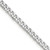 Sterling Silver Rhodium-plated Polished 3.5mm Curb Chain - QF-9805D27E-2577