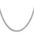 Sterling Silver Rhodium-plated Polished 3.5mm Curb Chain - QF-9805D27E-2577