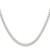 Sterling Silver Rhodium-plated Polished 4mm Round Box Chain - QF-1E74F855-9432