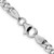 Sterling Silver Rhodium-plated Polished 5mm Curb Chain - QF-42A28DEA-8926