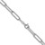 Sterling Silver Rhodium-plated Polished 6.5mm Paperclip Chain - QP-31AEFB20-1276