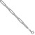Sterling Silver Rhodium-plated Polished 6.5mm Paperclip Chain - QP-C1BBCC5E-5695