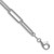 Sterling Silver Rhodium-plated Polished 6.5mm Paperclip Chain - QP-CE4AA4B1-5788