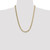 14k 7.75mm Semi-solid with Rhodium Pav‚ Curb Chain - PW-222EDA31-1344