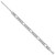Sterling Silver Rhodium-plated Polished CZ 8.5mm Figaro Link 7 Inch with 1.5 Inch Extension Bracelet