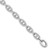 Sterling Silver Rhodium-plated Polished CZ Anchor/Mariner Link 7.25 inch Bracelet