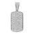 Sterling Silver Rhodium-plated Polished CZ Pendant - QP-F741E5FC-3066