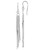 Sterling Silver Rhodium-plated Polished Five Chains & Bars Dangle Earrings