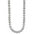 14K 7-8mm Grey Near Round Freshwater Cultured Pearl 20 inch Necklace