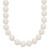 14k 7-8mm White Near-Round Freshwater Cultured Pearl 24 inch Necklace