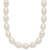 14k 7-8mm White Rice Freshwater Cultured Pearl 18 inch Necklace