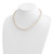 14k 7-8mm White Round Akoya Saltwater Cultured Pearl 18 inch Necklace - PL-F54A44A2-6728