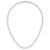 14k 7-8mm White Round Akoya Saltwater Cultured Pearl 20 inch Necklace - PL-97AAD779-9457