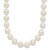 14k 7-8mm White Round Akoya Saltwater Cultured Pearl 24 inch Necklace - PL-6591325D-7678