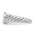 Sterling Silver Rhodium-plated Polished Twist Signet Ring - QR-4C25348D-4680