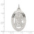 Sterling Silver Rhodium-plated Saint Christopher Medal - QC-47777607-3784