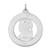 Sterling Silver Rhodium-plated Saint Christopher Medal - QC-9135FFF3-5345
