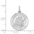Sterling Silver Rhodium-plated Saint Joseph Medal - QC-B427E268-7926