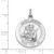 Sterling Silver Rhodium-plated Saint Joseph Medal - QC-FA0215C4-5829