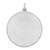 Sterling Silver Rhod-plated Eng. Rnd Polish Front/Satin Back Disc Charm - QM-AA7ECF53-6302