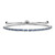 Sterling Silver Rhod-plated September Blue CZ Adjustable Bracelet