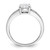 Sterling Silver Rh-plated 7mm Round Channel Set CZ Engagement Ring - QR-4A10768A-7469
