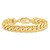 14K 8 inch 11mm Semi-Solid Miami Cuban with Lobster Clasp Bracelet
