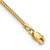 14K 8 inch 1mm Franco with Lobster Clasp Bracelet