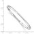 Sterling Silver RH-plated Polished 3mm Slip On Children's Bangle Bracelet