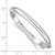 Sterling Silver RH-plated Polished 5mm w/ Safety Hinged Children's Bangle - QB-0857D807-9352