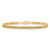 14K 8 inch 3.5mm Solid Miami Cuban Link with Lobster Clasp Bracelet