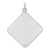Sterling Silver Rh-plt Engraveable Polished Front/Satin Back Disc Charm - QM-DDE5F2AF-4556
