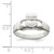 Sterling Silver Ring - QR-FF604ADC-8064