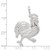 Sterling Silver Rooster Charm - QC-4F21F373-5968