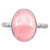 Sterling Silver Rose Quartz Ring - QR-DD500AEA-9414