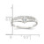 Sterling Silver Row and Solitaire CZ Ring - QR-558F51F2-2290