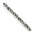 Sterling Silver Ruthenium-plated 1.7mm Twisted Tight Wheat Chain - QF-083E55F6-7869