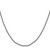 Sterling Silver Ruthenium-plated 1.7mm Twisted Tight Wheat Chain - QF-A2660E1A-4211